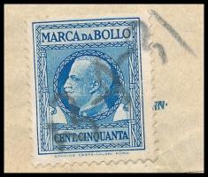 Venezia - Budapest Pensione Margherita fejléces számla, okmánybélyeggel