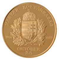 Bognár György (1944-) 1990. "Magyar Köztársaság 1956-1989. Október 23. / Hazádnak rendületlenül...