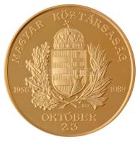 Bognár György (1944-) 1990. "Magyar Köztársaság 1956-1989. Október 23. / Hazádnak rendületlenül...