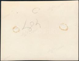 cca 1933 Kinszki Imre (1901-1945) budapesti fotóművész jelzés nélküli, vintage fotója (Cica), 8,3x6,...