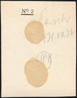 1931 Kinszki Imre (1901-1945) budapesti fotóművész jelzés nélküli, de általa feliratozott, vintage f...