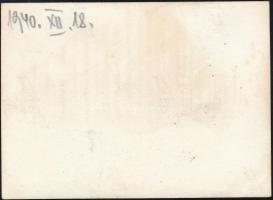 Hoppá! Egy mozdony, amely utolérte magát, dupla expozíció ugyanarra a negatívra, Danassy Károly (190...