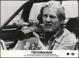 Különböző filmekben szereplő fotográfusok, 8 db filmfotó feliratokkal, 17x24 cm