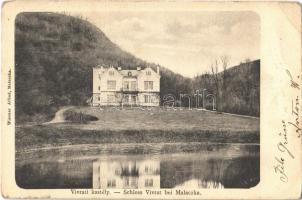 1905 Vivrat, Vyvrat (Malacka, Malacky); Pálffy kastély. Wiesner Alfred kiadása / Schloss / Pálffyovsky zámok / castle (EB)