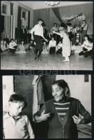 cca 1987 Fotóriport a romák életéről, a magyar fotográfia szociofotó korszakából, Dudás Dénes és Mez...
