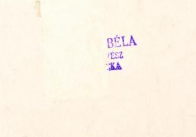 Ducsay Béla(1893-1967): Alsóörs határa. Akvarell, papír, jelzett, hagyatéki bélyegzővel, 25×31 cm