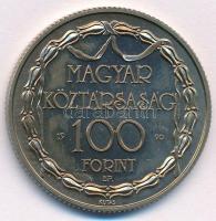 1990. 100Ft Cu-Ni "200 éves a hivatásos magyar nyelvű színjátszás" kapszulában T:1 Adamo E...