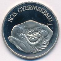 1990. 100Ft Cu-Ni SOS Gyermekfalu kapszulában T:1(PP)  Adamo EM117