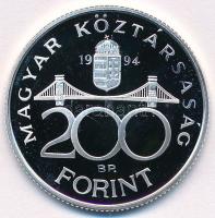 1994. 200Ft Ag "Deák" kapszulában T:PP Adamo F13.1