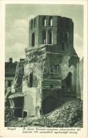 Szeged, Szent Demeter templom lebontásakor felfedezett XIII. századbeli nyolcszögű torony