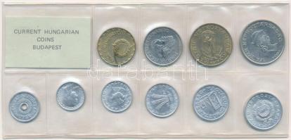 1983. 2f-20Ft (10xklf) érmés forgalmi sor fóliatokban T:1,2 Adamo FO16