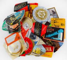 cca 1970-1980 70 db magyar hotelcímke