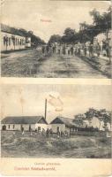 1908 Nádudvar, Fő utca, Gazdák gőzmalma, gőzmalom. Vámoser és Burg kiadása (EB)