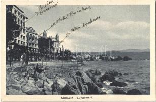 Abbazia, Opatija; Lungomare / seaside