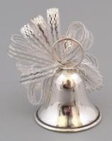 Ezüst(Ag) csengő, "Anna" felirattal, jelzett, m: 4 cm, bruttó: 11,7 g