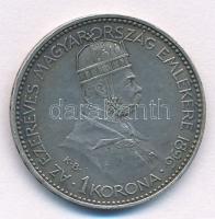 1896KB 1K Ag "Millennium" T:2- patina
Adamo K5.2