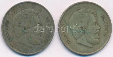 1947. 5Ft Ag "Kossuth" (2x) T:2-,3 patina kis ph. Adamo F8.1