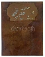 Telcs Ede (1872-1948) DN "Händel 1685-1935" egyoldalas, öntött Br plakett (52,98g/56x44mm)...