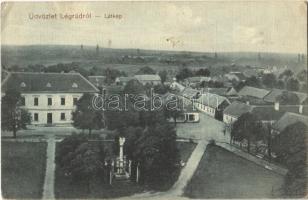 1913 Légrád, Legrad; látkép / general view (ázott sarok / wet corner)