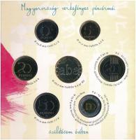2014. 1Ft-100Ft (7xklf) + elékérem "Magyarország verdefényes pénzérméi születésem évében / Baby...