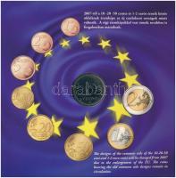 2007. 1Ft-100Ft (8xklf) forgalmi sor, benne 50Ft "50 éves a Római Szerződés" T:BU Adamo FO...