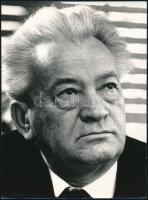 Balla Demeter (1931-2017): Darvas József író, pecséttel jelzett fotó, 23×17 cm