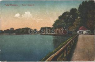 1928 Tata, Tata-Tóváros; Tatai nagy tó. Lindenberg Adolf kiadása