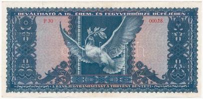 Pápa 2016. "16. Érem- és Fegyverbörze" 500Ft pénzpótló utalvány T:I-