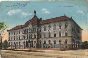 1918 Cegléd, M. kir. állami főgimnázium (fl)