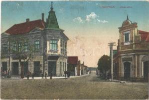 1921 Dombóvár, Jókai utca, üzletek (EK)