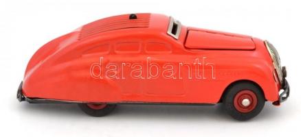 Schuco Command Car 2000 felhúzhatós, többfunkciós játékautó, kulccsal, síppal, felhúzóval, eredeti d...