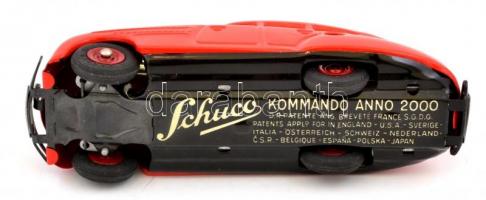 Schuco Command Car 2000 felhúzhatós, többfunkciós játékautó, kulccsal, síppal, felhúzóval, eredeti d...