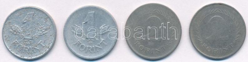 1947. 1Ft Al "Kossuth-címer" + 1949. 1Ft Al "Rákosi-címer" + 1951-1952. 2Ft Cu-N...