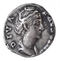 Római Birodalom / Róma / Faustina 141-146. Denarius Ag (3,15g) T:2- Roman Empire / Rome / Faustina 141-146. Denarius Ag DIVA [FAVSTINA] / [A]VGVST[A] (3,15g) C:VF RIC III 362.