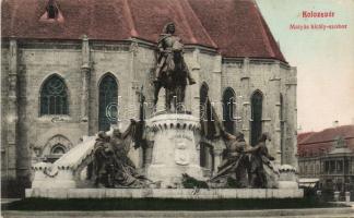 Kolozsvár Mátyás király szobor