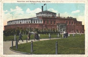 1929 New York, Aquarium and Battery Park (EK)