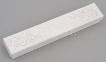 Ezüst(Ag) fonott nyaklánc, állítható hosszúság + fonott karkötő, jelzett, h: 19 és 45 cm, nettó: 19,...