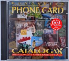 1995 MATÁV telefonkártya, bontatlan csomagolásban, CD-vel