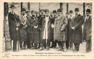 Vosges Martigny les Bains The Persian shah