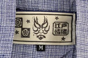 Japán mintás köntös