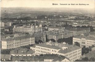 Brno, Brünn; Teilansicht der Stadt vom Spielberg aus / general view