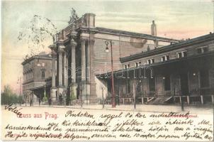 1905 Praha, Prag; Nordwestbahnhof / railway station (EK)