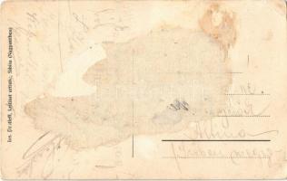 1921 Oravicabánya, Oravicza, Oravita; Lac mic / Kis tó, Földes-féle "Margit Creme" reklámj...