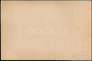 1914 szeptember, Ungvár. Katonák. Németh József pecséttel jelzett fotója. 22x15 cm kartonon