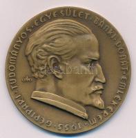 Csúcs Ferenc (1905-1999) 1955. Gépipari Tudományos Egyesület Bánki Donát Emlékérem kétoldalas Br emlékérem, hátlapon gravírozás (71,52g/60mm) T:1- Hungary 1955. Donát Bánki Commemorative Medallion of the Scientific Association of Mechanical Engineering double-sided Br medallion, engraving on backside (71,52g/60mm) C:AU