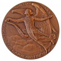 Berán Lajos (1882-1943) 1934. "Luther Márton" kétoldalas Br emlékérem. "D LUTHER MÁRT...