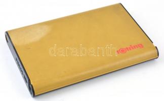 Rottring tuskihuzó-hegy készlet, dobozában, 2,5x14x21 cm