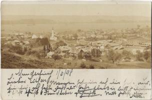 1898 Munderfing, Sägewerk / sawmill. photo  (cut)