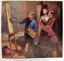 Pogány Ö. Gábor: Magyar festészet a XX. században. Bp., 1959, Képzőművészeti Alap. Kiadói egészvászo...