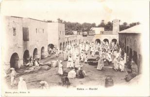 1907 Biskra, Marché / market, folklore